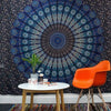 Emmy Jane BoutiqueAW-Artisan - Cotton Bedspread Wall Hanging - Mandala Blue