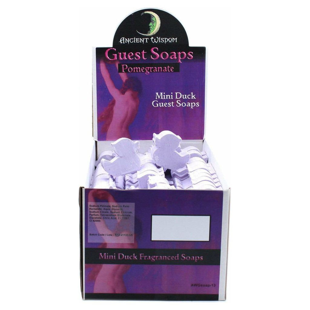 Emmy Jane Boutique Duck Shaped Guest Soaps - SLS and Paraben free - Pack of 10 Soaps