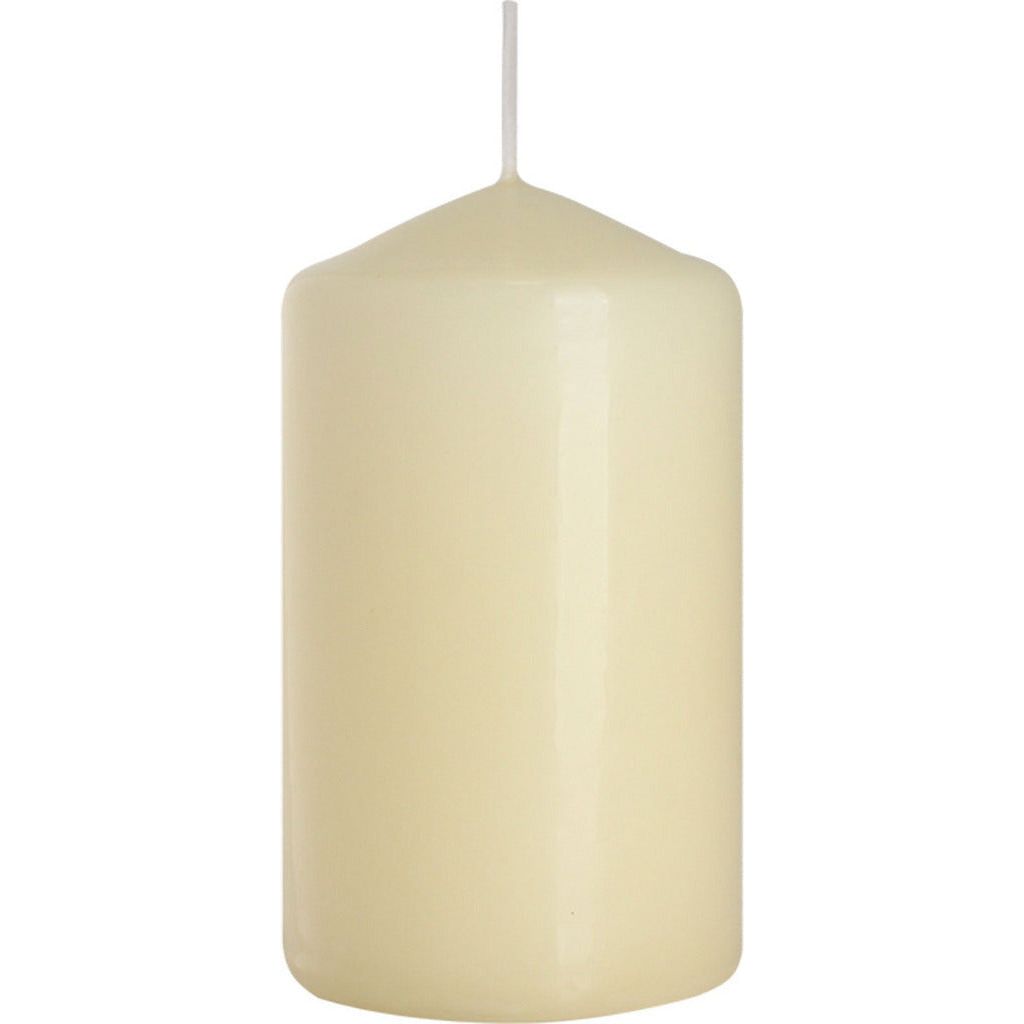 Emmy Jane Boutique Pillar Candles - Red or White - 6 Sizes Perfect for Christmas & Valentines