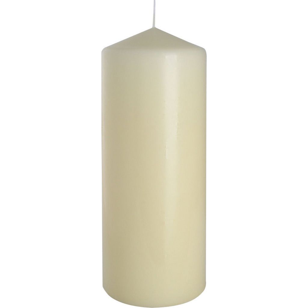 Emmy Jane Boutique Pillar Candles - Red or White - 6 Sizes Perfect for Christmas & Valentines