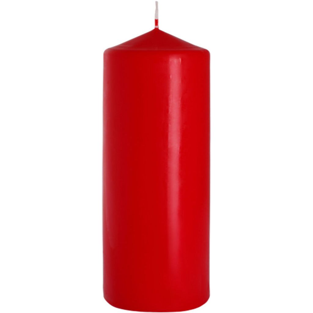 Emmy Jane Boutique Pillar Candles - Red or White - 6 Sizes Perfect for Christmas & Valentines