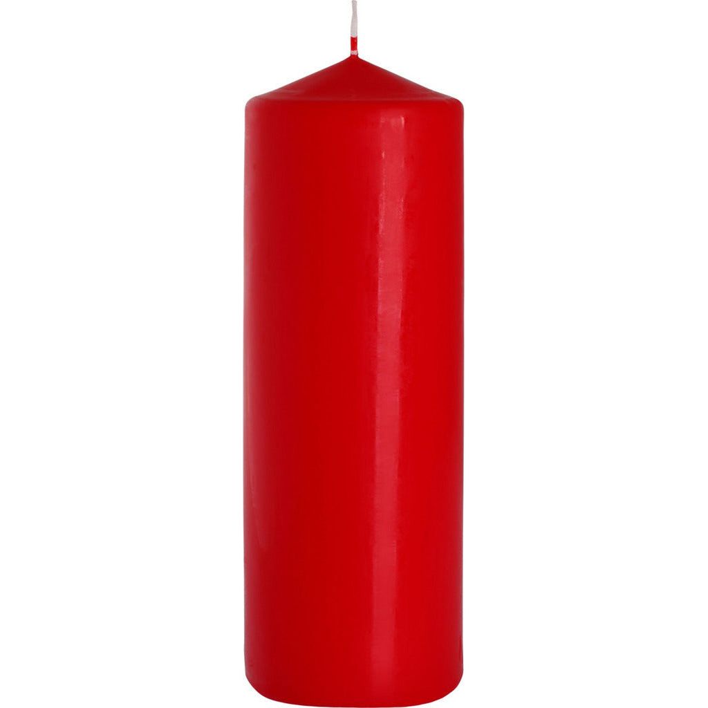 Emmy Jane Boutique Pillar Candles - Red or White - 6 Sizes Perfect for Christmas & Valentines