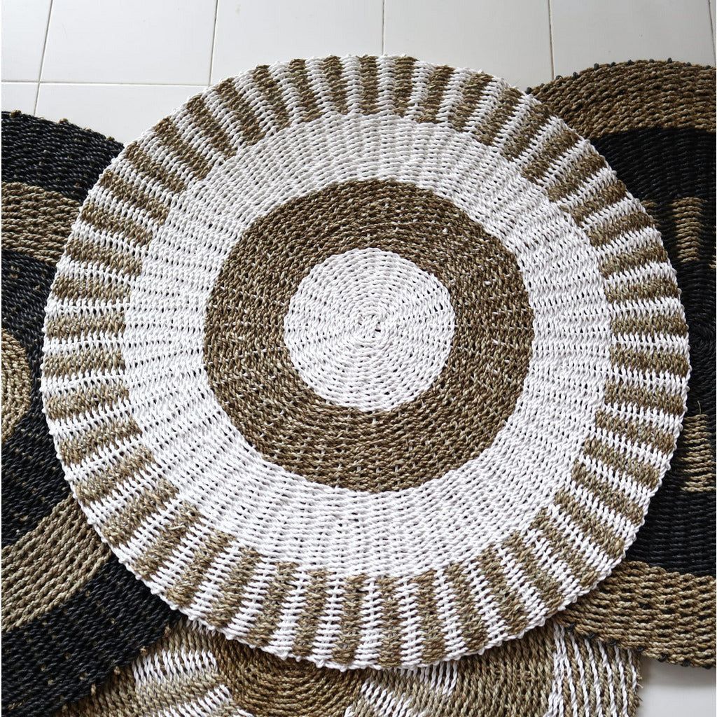 Emmy Jane Boutique Seagrass Rugs - Eco-friendly Hand-woven Indonesian Fairly Traded