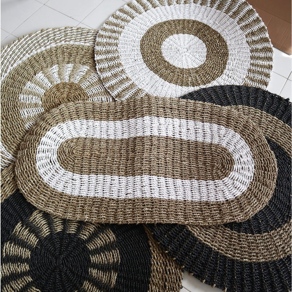 Emmy Jane Boutique Seagrass Rugs - Eco-friendly Hand-woven Indonesian Fairly Traded