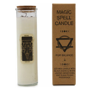 Emmy Jane Boutique Magic Soy Wax and Gemstone Spell Candles - Gift Boxed - Long Burning