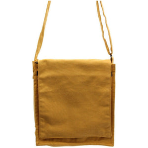 Emmy Jane Boutique Natural Cotton Canvas Messenger Bag - 6 Great Colours - Plastic-Free