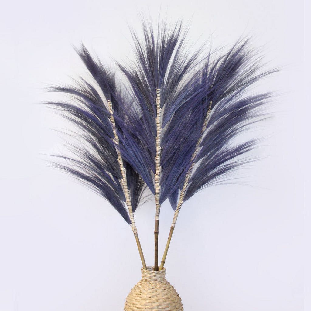 Emmy Jane Boutique Rayung Pampas Natural Dried Grass Decor - Pack Of 3 - 2 Sizes 6 Colours