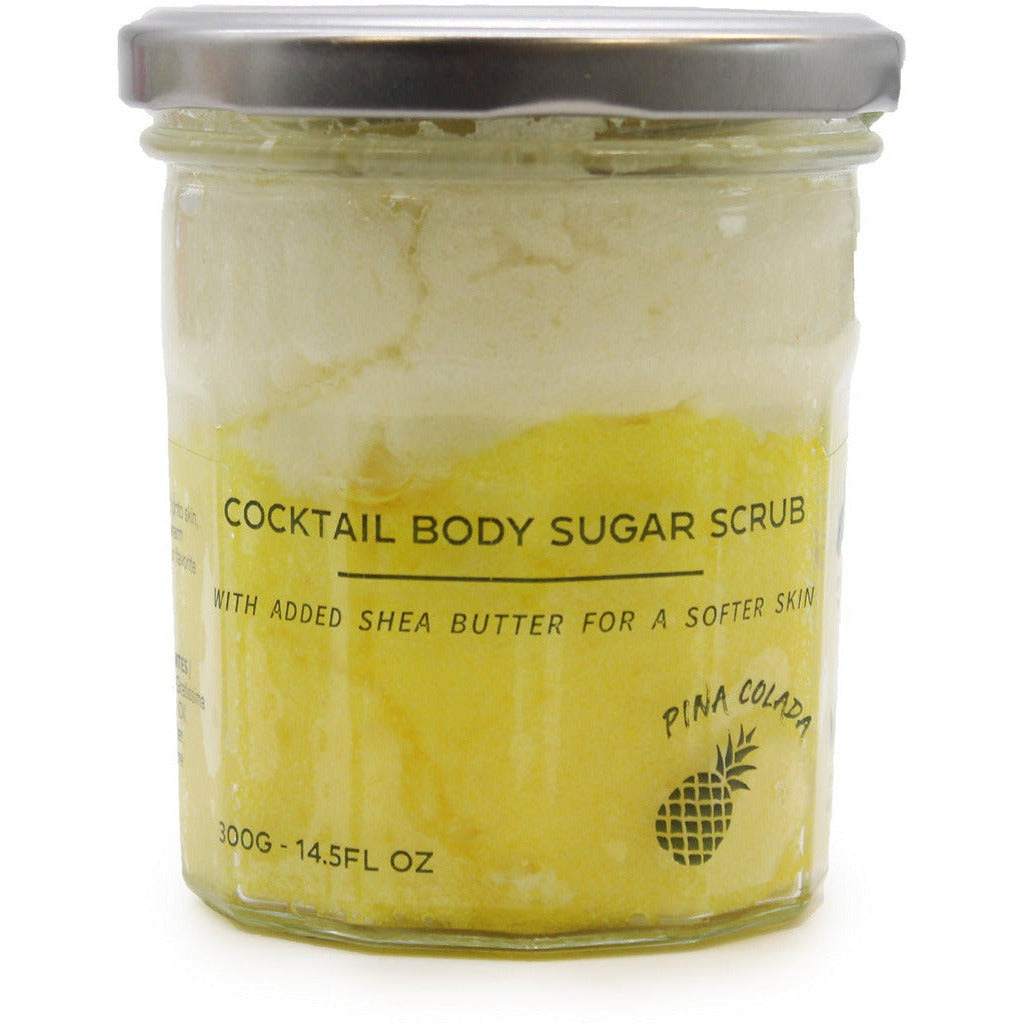 Emmy Jane Boutique Sugar Body Scrub with Shea Butter - Cocktail Sugar Scrub Body Wash Gift