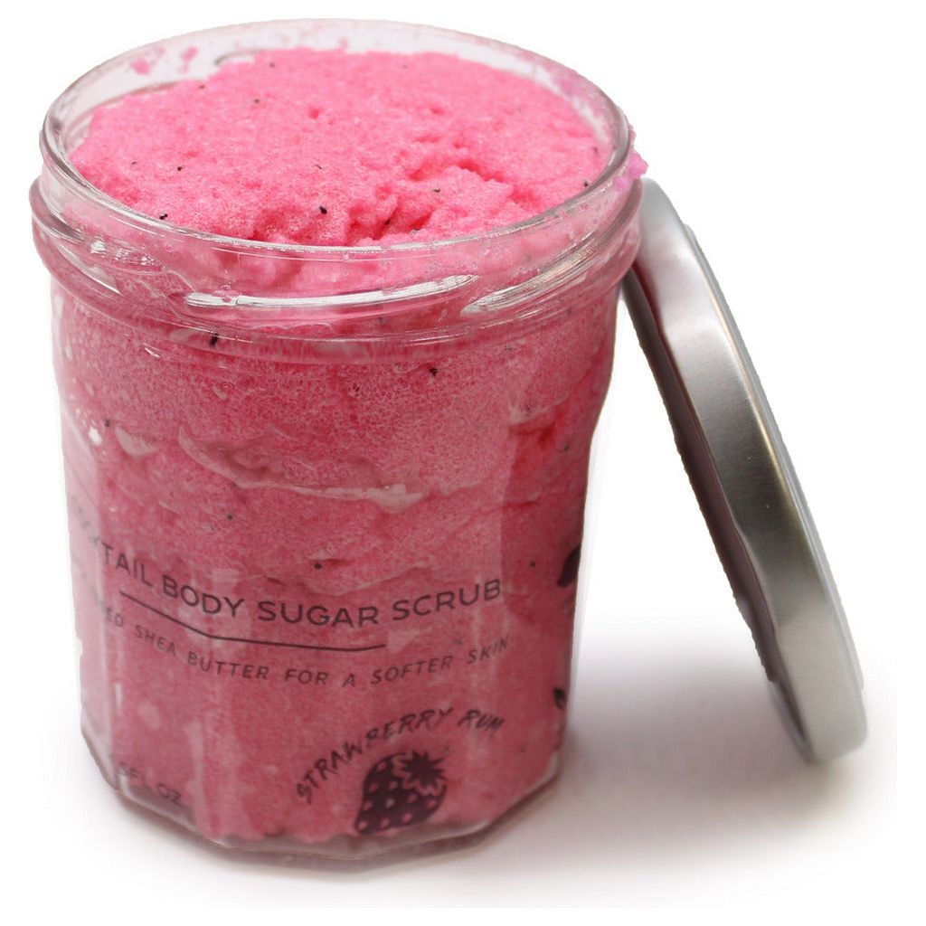 Emmy Jane Boutique Sugar Body Scrub with Shea Butter - Cocktail Sugar Scrub Body Wash Gift