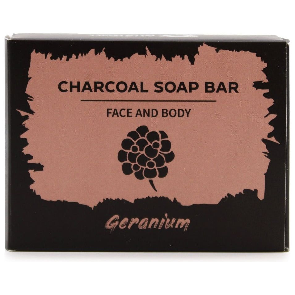 Emmy Jane Boutique Charcoal Soap with Pure Essential Oils Argan oil Hempseed Oil and Shea Butter.