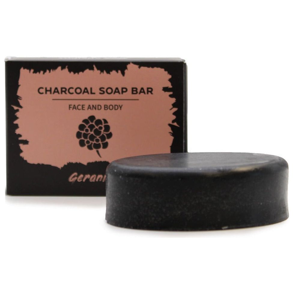 Emmy Jane Boutique Charcoal Soap with Pure Essential Oils Argan oil Hempseed Oil and Shea Butter.