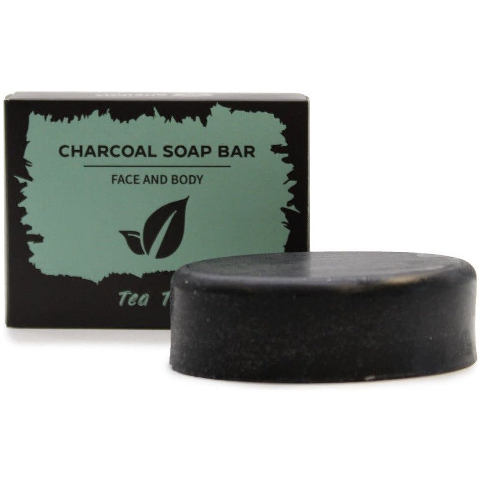 Emmy Jane Boutique Charcoal Soap with Pure Essential Oils Argan oil Hempseed Oil and Shea Butter.