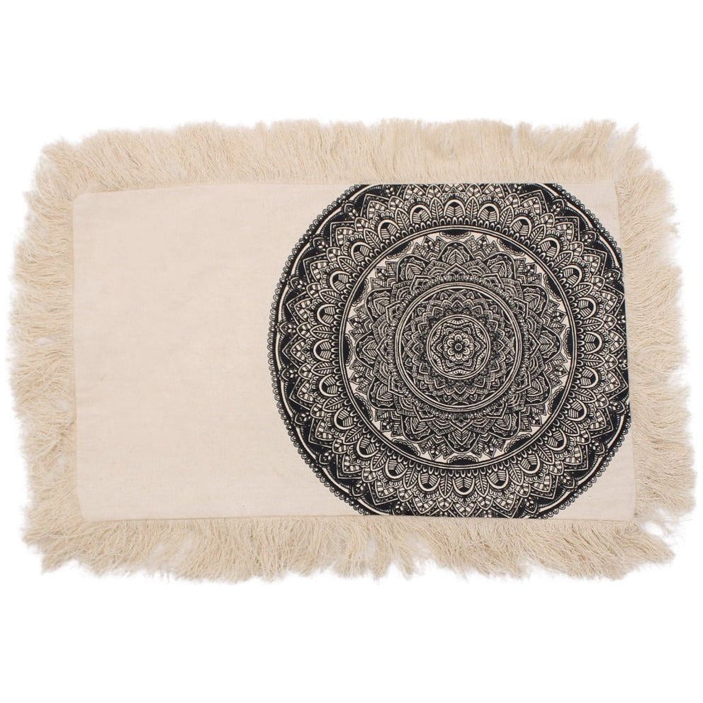 Emmy Jane Boutique Eco-Friendly Cotton Cushion Covers - Mandala Design - 6 Shapes & Sizes