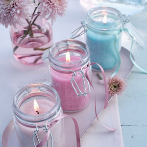 Emmy Jane Boutique Pure & Natural Olive Wax Jar Candles - Long Burning Handmade Vegan Friendly