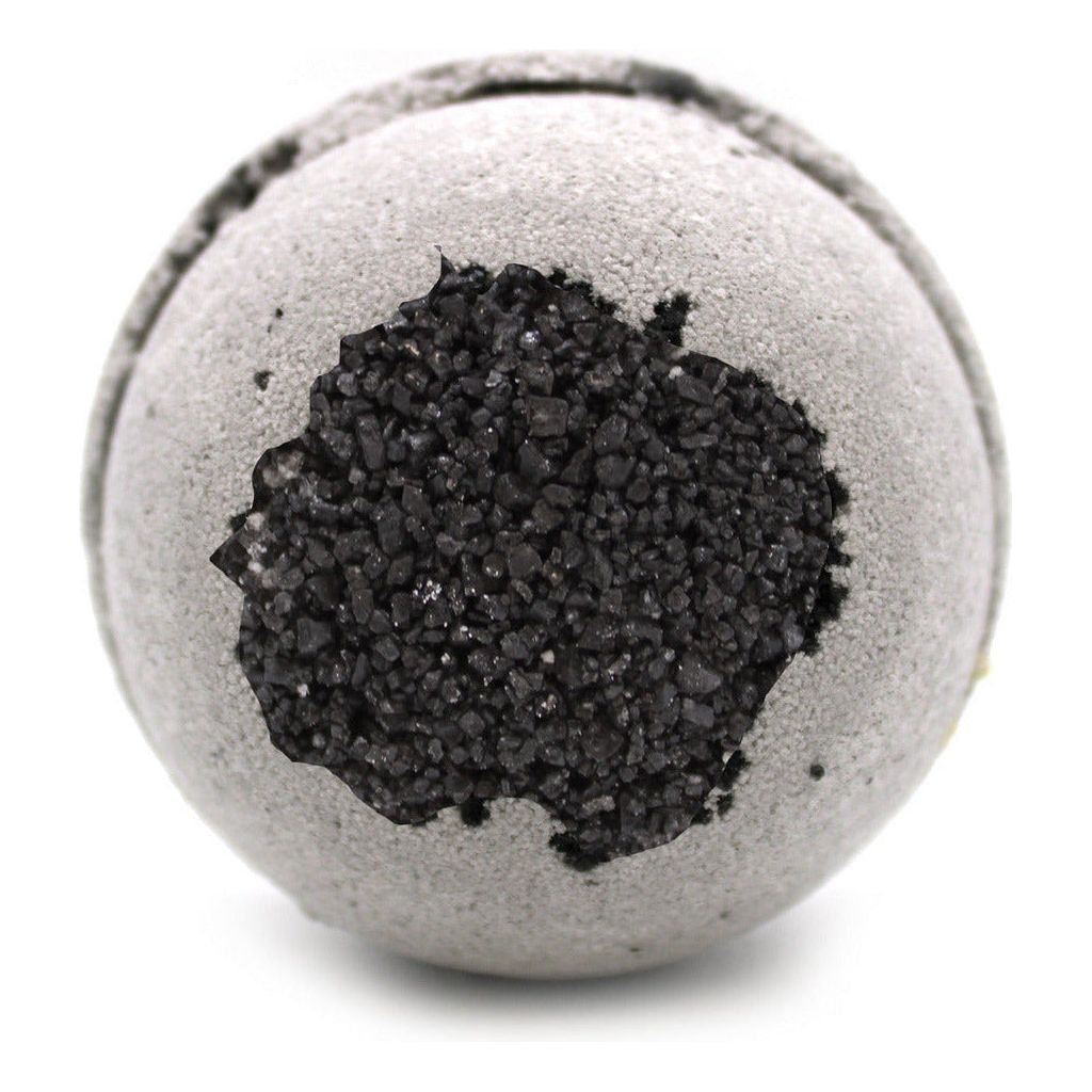 Emmy Jane Boutique Natural Activated Charcoal Handmade Bath Bombs - Sea Salt & Moss - Vegan Friendly