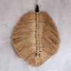 Emmy Jane Boutique Natural Organic Handmade Seagrass Wall Art - Hanging Raffa Leaf - Fairly Traded