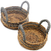 Emmy Jane BoutiqueBanana Leaf & Seagrass Baskets Set - Eco-Friedly Storage