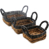 Emmy Jane BoutiqueEco-Friendly Baskets Set of 3 Natural Home Storage