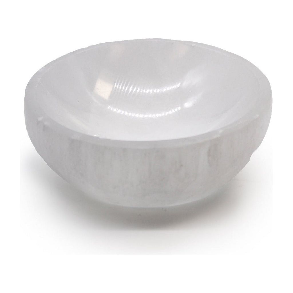 Emmy Jane Boutique Decorative Bowls - Natural Moroccan Selenite Crystal - 9 Shapes & Sizes