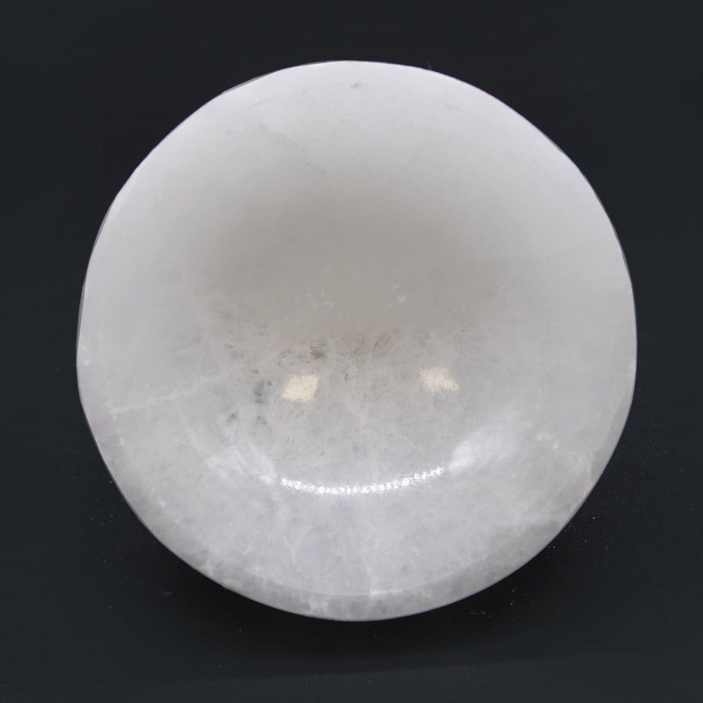 Emmy Jane Boutique Decorative Bowls - Natural Moroccan Selenite Crystal - 9 Shapes & Sizes