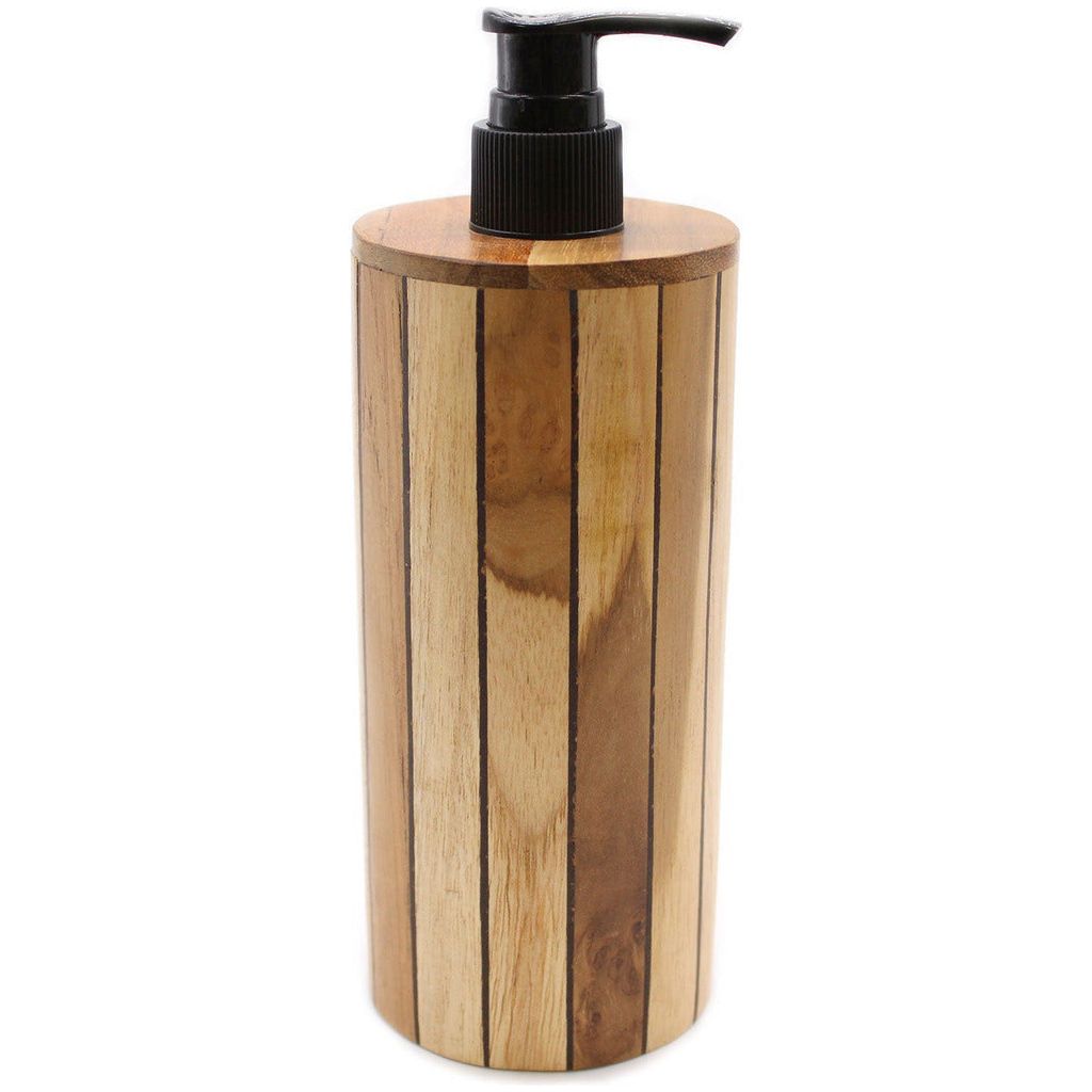 Emmy Jane Boutique Handmade Natural Coconut & Sustainable Teakwood Soap Dispensers