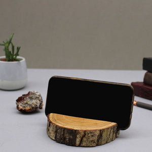 Emmy Jane Boutique Natural Wooden Phone Holders / Mobile Device Stands. These Wooden Phone Holders are perfect for keeping your hands free while talking or browsing on your mobile device. These Wooden Phone Holders are perfect for mobile phones, tablets, or e-book readers .