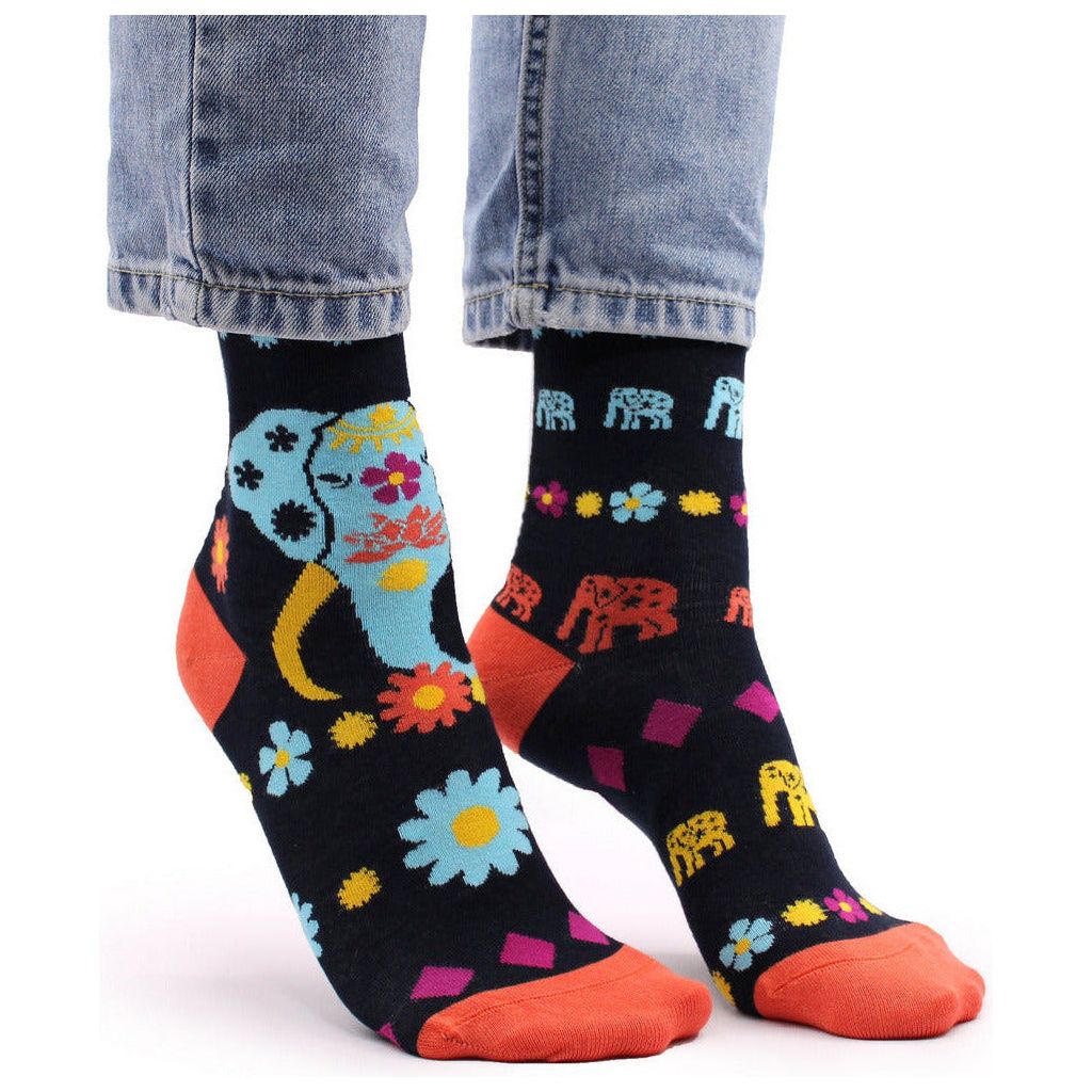 Emmy Jane Boutique Hop Hare - Colouful Soft Bamboo Socks - Sizes UK 3.5 - 11.5 Unisex - 7 Designs