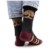 Emmy Jane BoutiqueHop Hare - Colouful Soft Bamboo Socks - Sizes UK 3.5 - 11.5