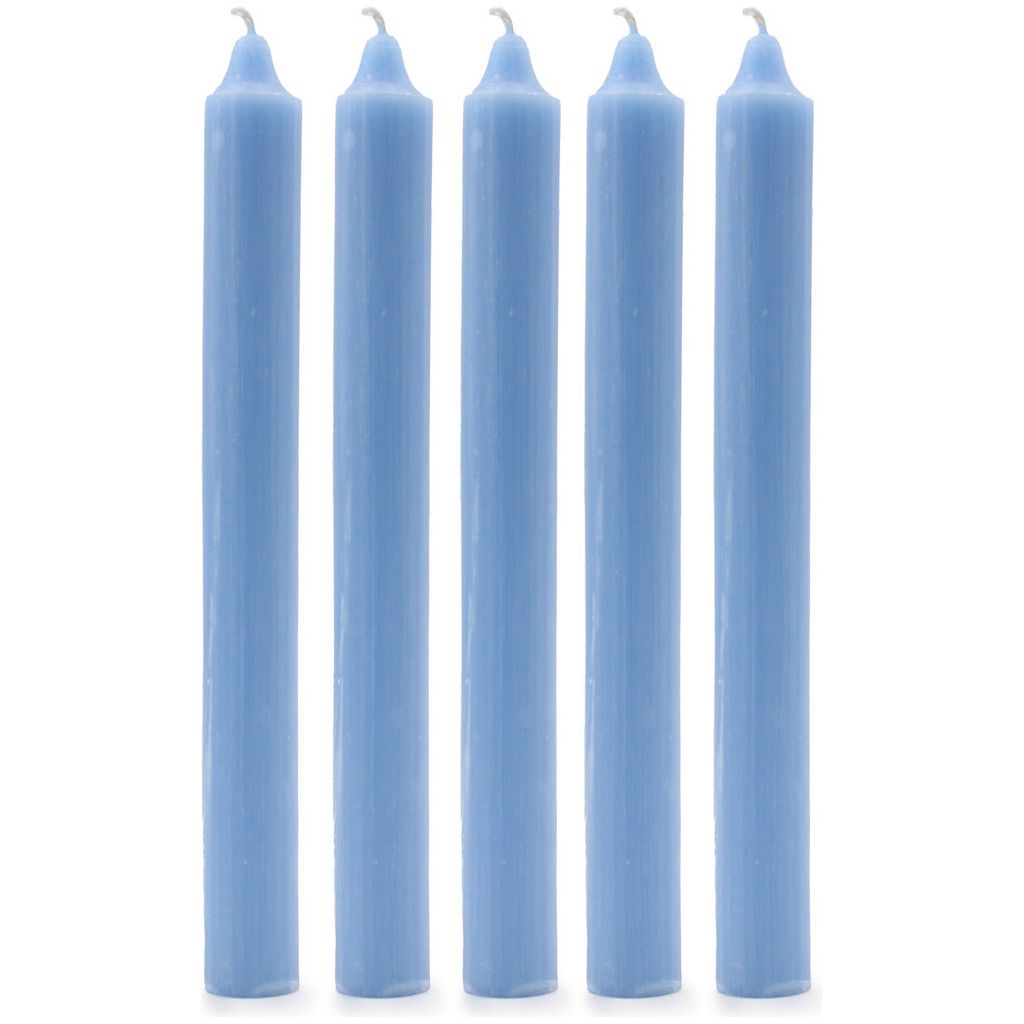 Emmy Jane Boutique Solid Colour Dinner Candles - Pack of 5 - Made in the UK - 16 Colours