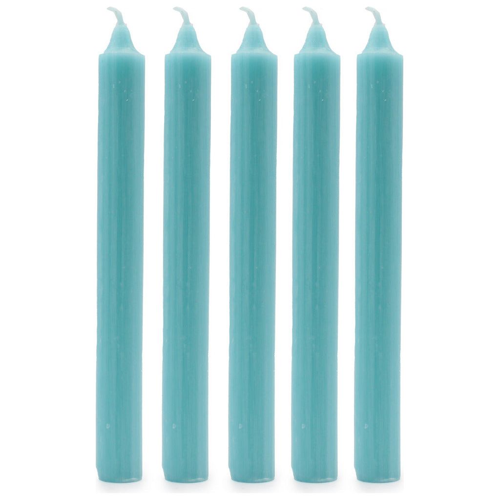 Emmy Jane Boutique Solid Colour Dinner Candles - Pack of 5 - Made in the UK - 16 Colours