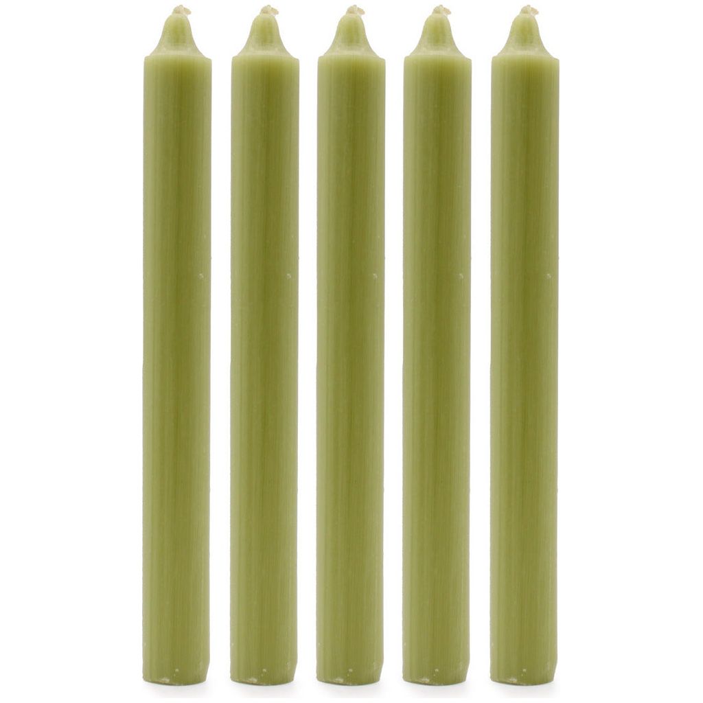 Emmy Jane Boutique Solid Colour Dinner Candles - Pack of 5 - Made in the UK - 16 Colours