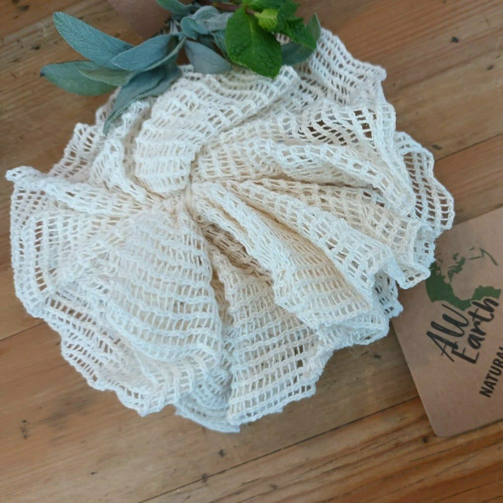 Emmy Jane Boutique AW Earth - Eco Friendly Biodegradable Nature Bath & Shower Scrunchy - Rami