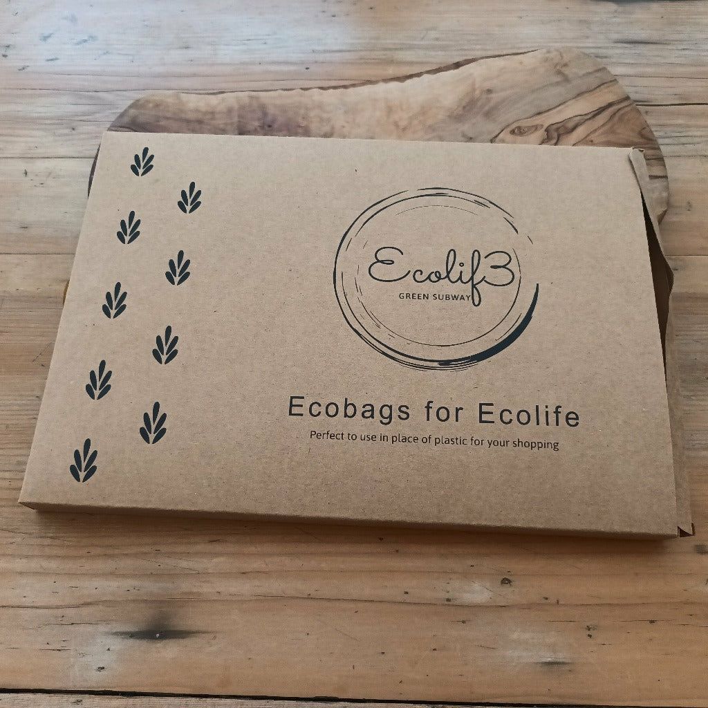 Emmy Jane Boutique Ecolif3 - Organic Beeswax Food Wrap and Bags Storage Kit - Plastic Free