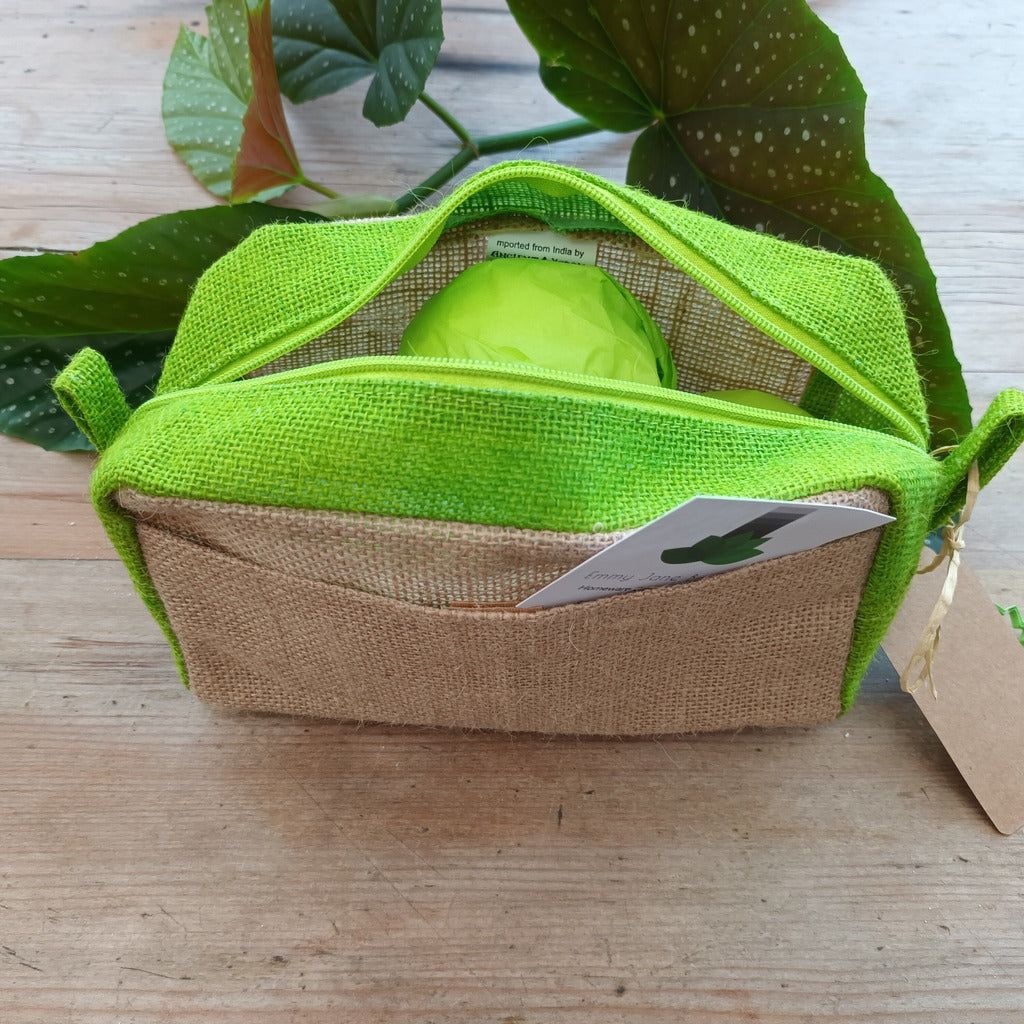 Emmy Jane Boutique Bath Bomb Gift Set - Tropical Paradise - Set of 3 + Gift Bag - Plastic-Free