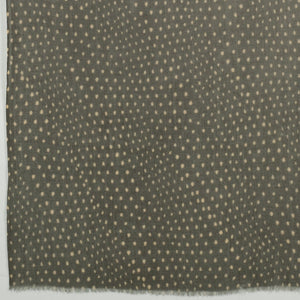 Polka Dots Illusion Merino Wool Scarf - Green-1