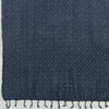 Dotted Diamond Merino Wool Scarf - Blue-1