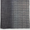 Shades of Chevron Merino Wool Scarf - Black White-1