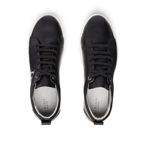 LB Black Apple Leather Sneakers Men-3