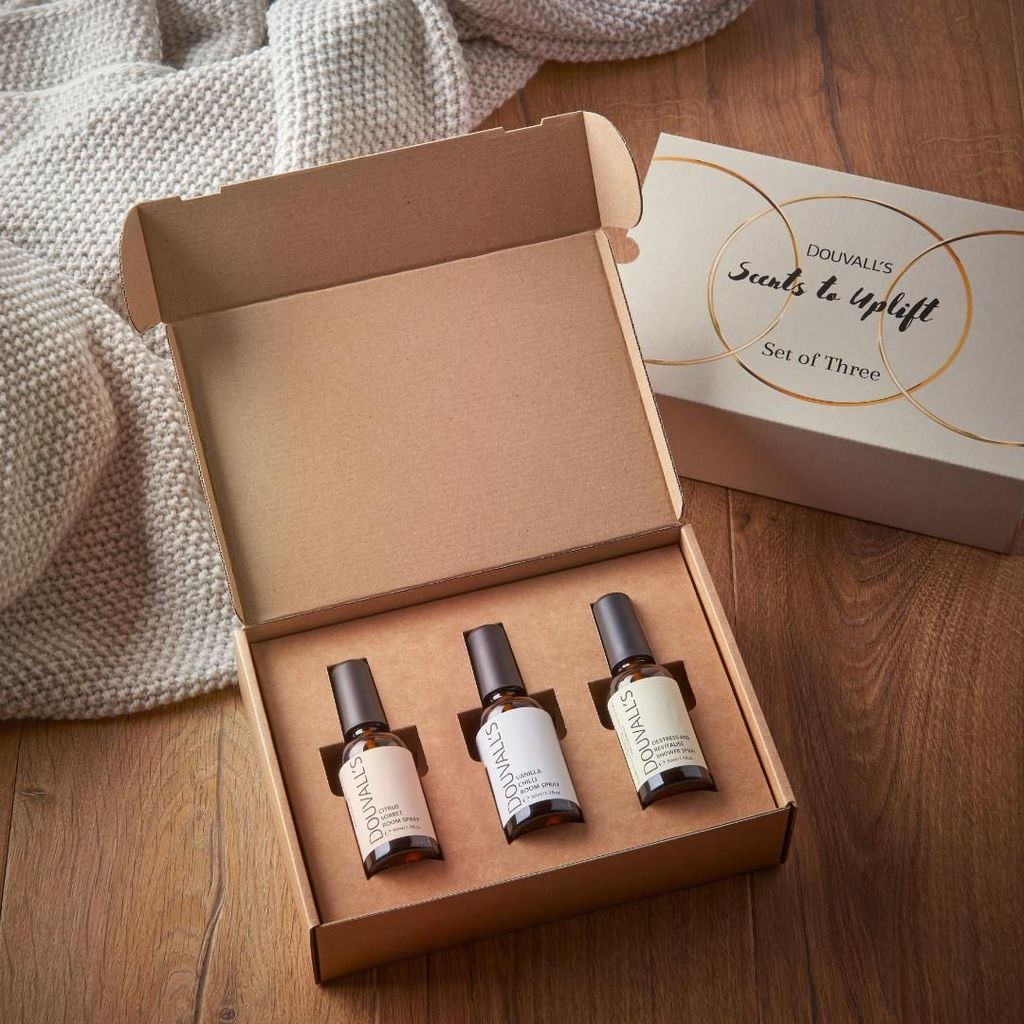 Emmy Jane Boutique Shower Spray - Scents to Uplift - Natural Room Spray Gift set