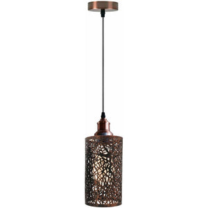 Emmy Jane Boutique Modern Vintage Style Metal Cage Ceiling Lamp - Shade Pendant Lights