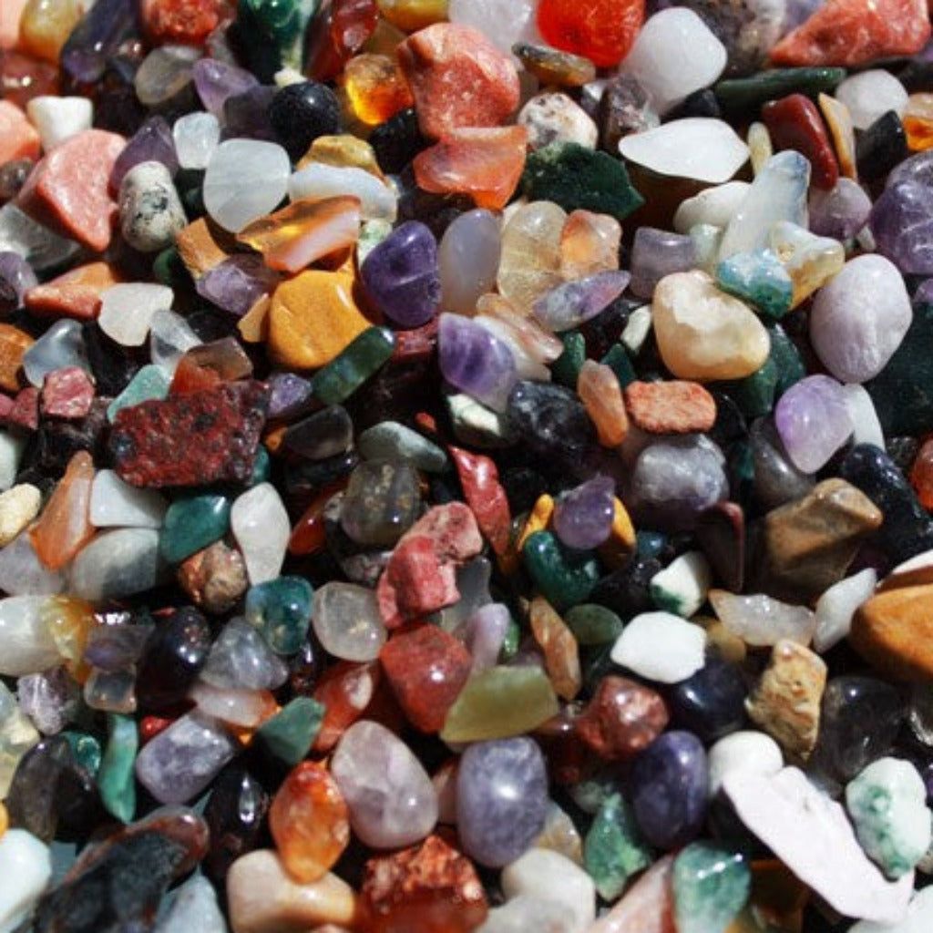 Emmy Jane BoutiqueMixed Gemstone Chips - 8 Varieties - Decorative Stones