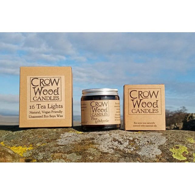 Emmy Jane Boutique Crow Wood Candles - Sustainable Soy Wax & Essential Oils - Vegan Friendly