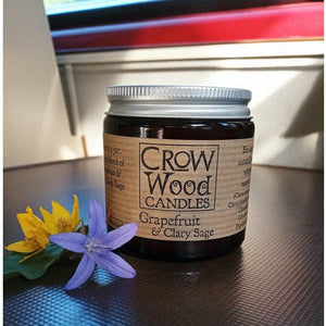 Emmy Jane Boutique Crow Wood Candles - Sustainable Soy Wax & Essential Oils - Vegan Friendly
