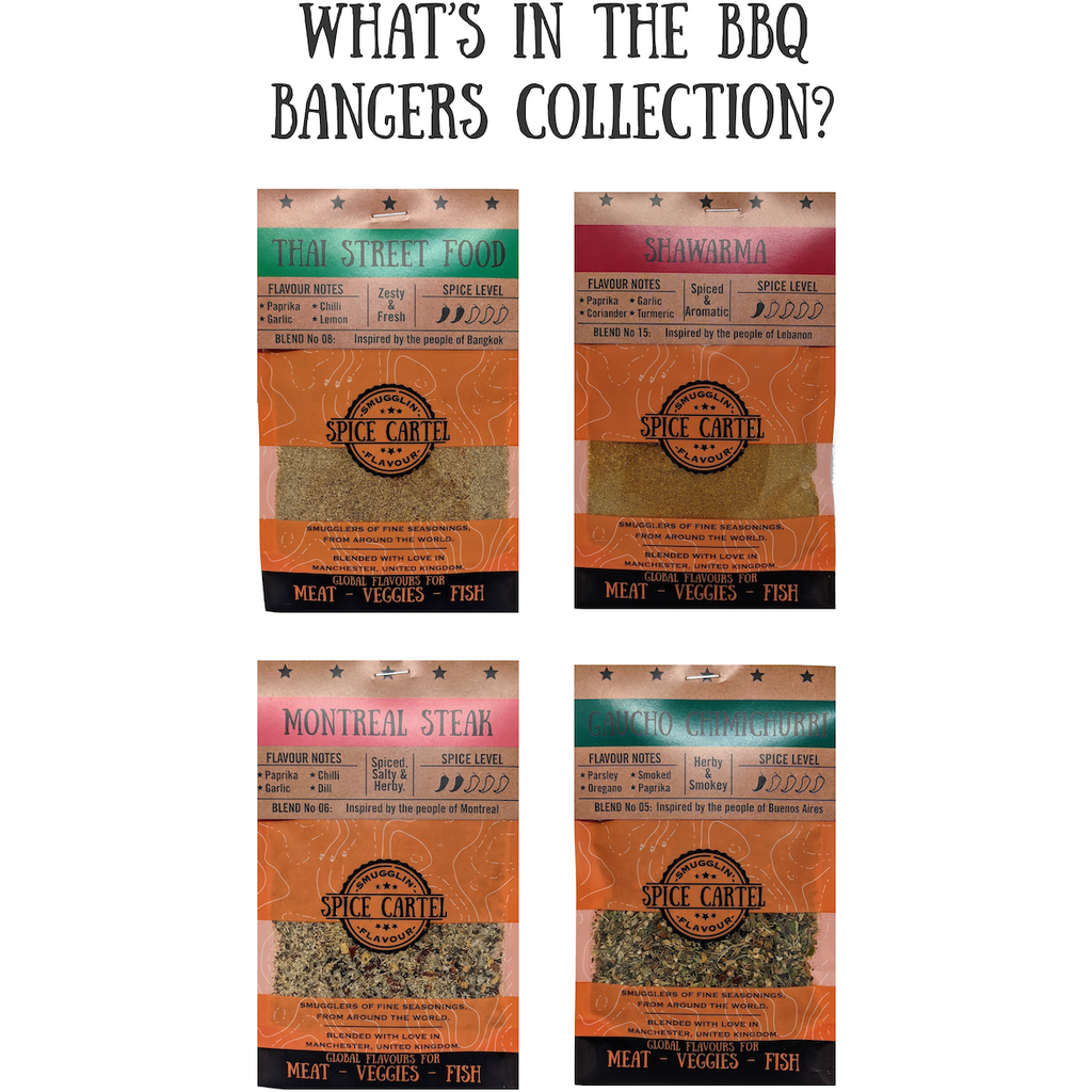 Emmy Jane Boutique BBQ Bangers Collection | BBQ Rubs From Around The World