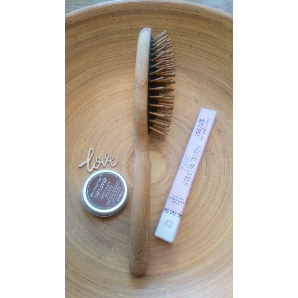 Emmy Jane Boutique ecoLiving - Eco Friendly Vegan Sustainable Bamboo Wooden Hairbrush