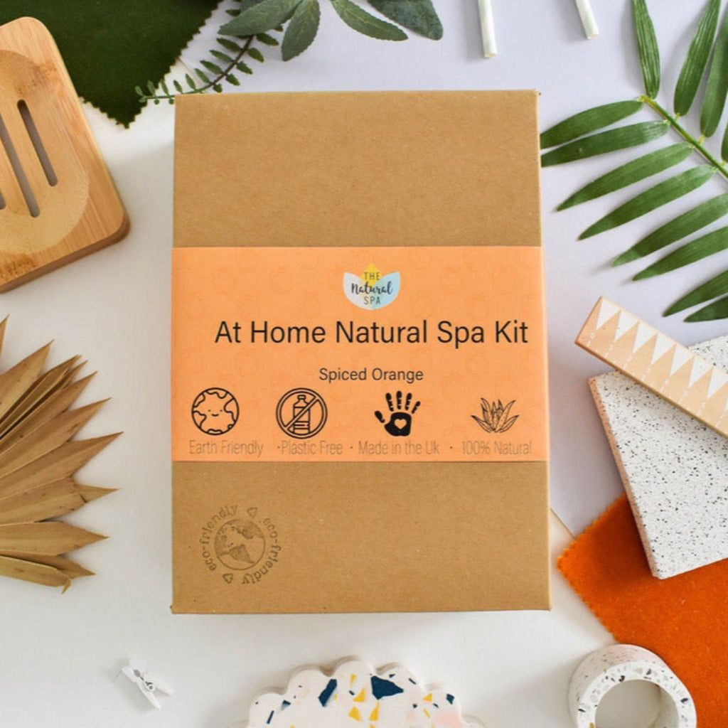 Emmy Jane Boutique Natural Spa - Spiced Orange At Home Gift Set - Bring the spa to your door