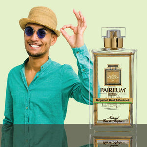 Emmy Jane Boutique Bergamot, Basil & Patchouli - Natural Eau de Parfum for men