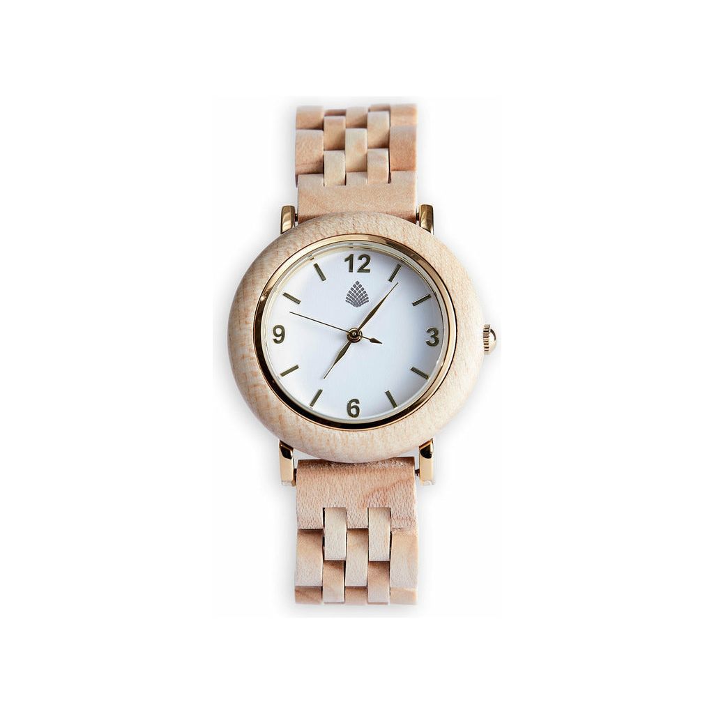 Emmy Jane Boutique The Sustainable Watch Company - The Birch - Natural Wood Watch