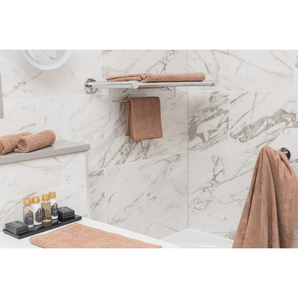 Emmy Jane BoutiqueNatural Antibacterial Family Bath Towel Set - Hazel Brown