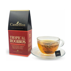 Emmy Jane Boutique Camellios - Natural Tea Gift Box - 3 Exotic Tea Blends - Biodegradable Teabags